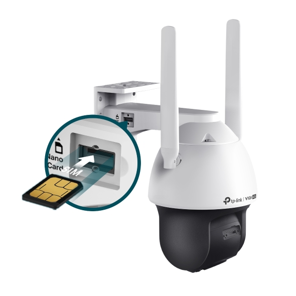 VIGI 4MP 戶外型全彩 4G 旋轉式監視器/商用網路監控攝影機 2