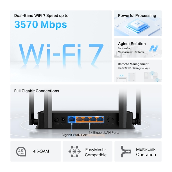 BE3600 Dual-Band Wi-Fi 7 Router 4