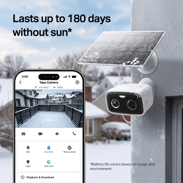 Solar-Charged Security Camera with microSD 9