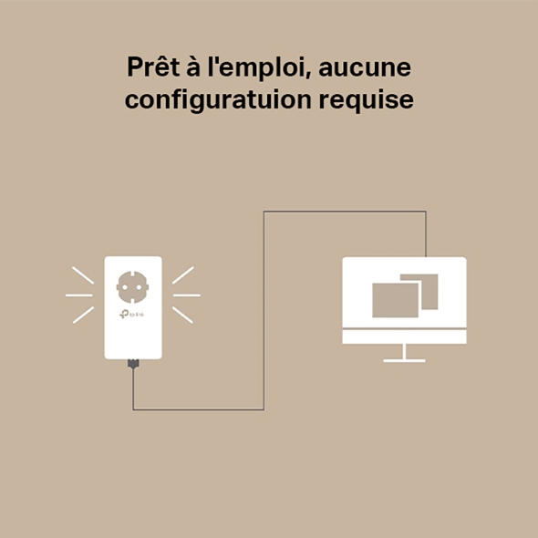 KIT CPL AV1000 Gigabit avec prise gigogne (Fr) 5