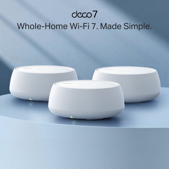 Deco 7 BE4600 Whole Home Mesh WiFi 7 System