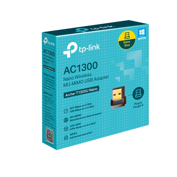 AC1300 Nano Wireless MU-MIMO USB Adapter 4