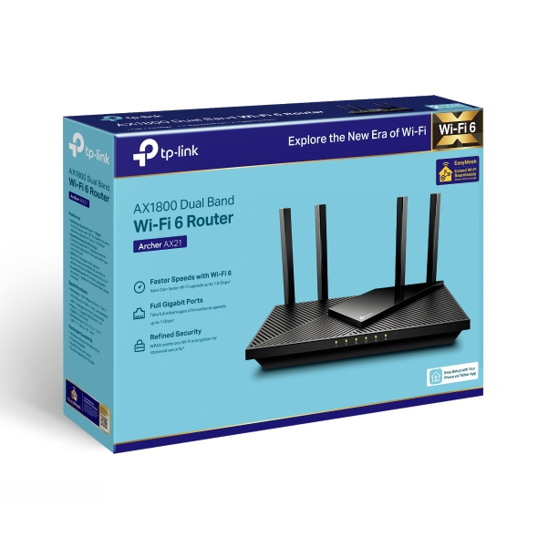 AX1800 Dual-Band Wi-Fi 6 Router 5