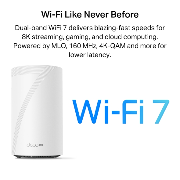 Routeur 5G WiFi 7 Mesh BE3600 pour toute la maison 5
