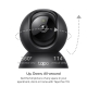 Pan/Tilt Home Security Wi-Fi Camera 5