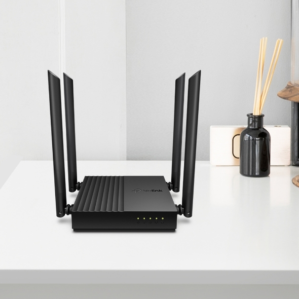 Archer A64 | Router Wi-Fi Dual-Band Gigabit AC1200 cu Tehnologie MU ...