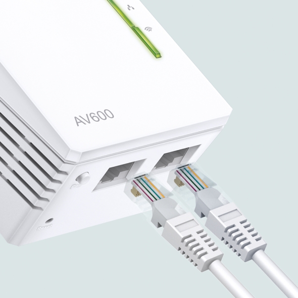 AV600 Powerline Wi-Fi Kit 6
