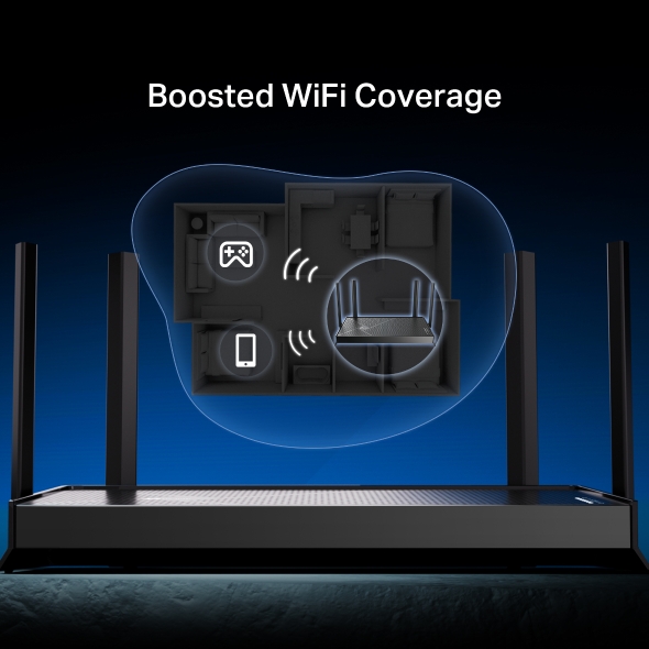 Router Wi-Fi 7 BE3600 con Puertos Multi-Gigabit 7