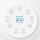Unitate Mesh Wi-Fi 6E Tri-Band AXE5400 cu 1× Port 2.5 Gbps 7