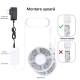 Set 2× Benzi LED Wi-Fi Smart Multicolore 8