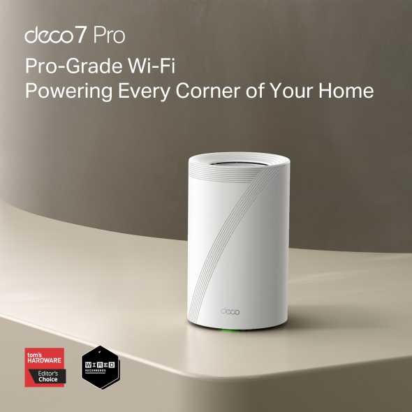 Deco 7 Pro BE14000 Tri-Band Whole Home Mesh WiFi 7 System