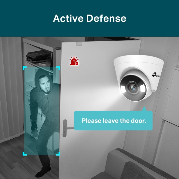 VIGI 4MP Full-Color Turret Network Camera 7