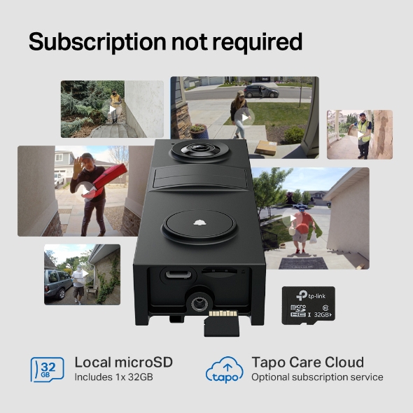 2K Battery Video Doorbell with microSD 11