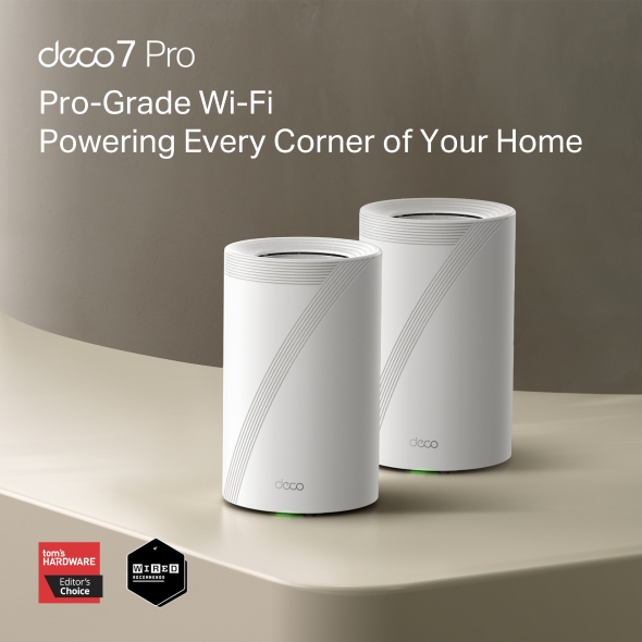 Deco 7 Pro BE14000 Tri-Band Whole Home Mesh WiFi 7 System
