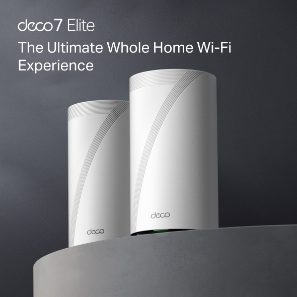 Deco 7 Elite BE33000 Quad-Band Whole Home Mesh WiFi 7 System
