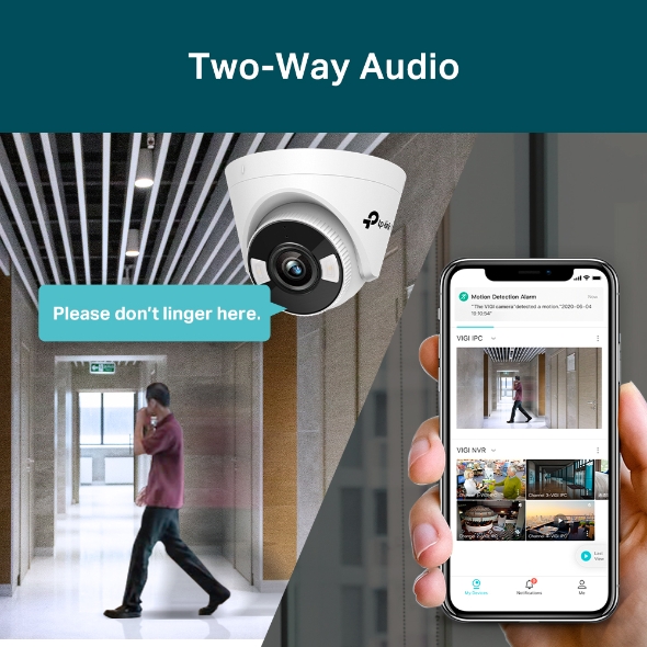 VIGI 4MP Full-Color Turret Network Camera 8