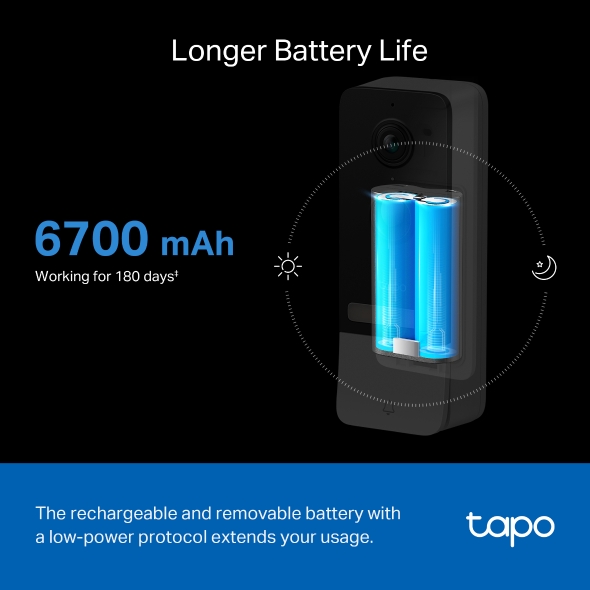Tapo Smart Battery Video Doorbell 6