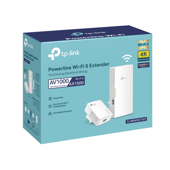 AV1000 Gigabit Powerline AX1500 Wi-Fi 6 Kit 8