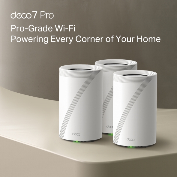 Deco 7 Pro BE17000 Tri-Band Whole Home Mesh WiFi 7 System