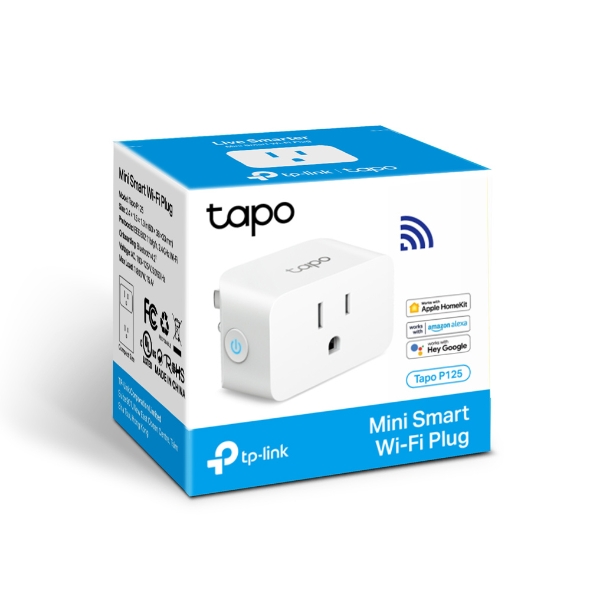 TP-Link Tapo P115 Mini Enchufe Inteligente Wi-Fi con Monitor