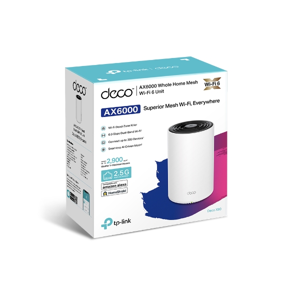 Unitate Mesh Wi-Fi 6 Dual-Band AX6000 cu acoperire în toată locuința 9