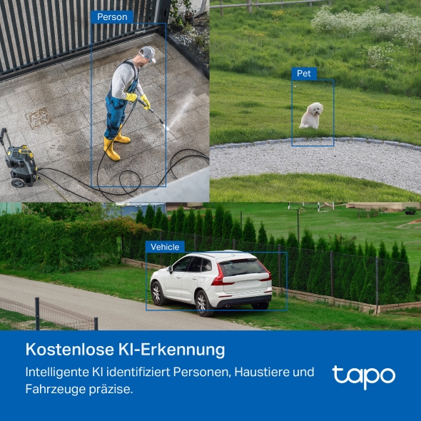 5MP Outdoor-Schwenk-/Neige-Sicherheits-Wi-Fi-Kamera 9