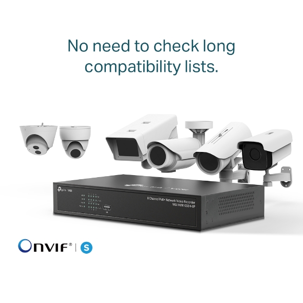 VIGI 8 Channel PoE+ Network Video Recorder 10