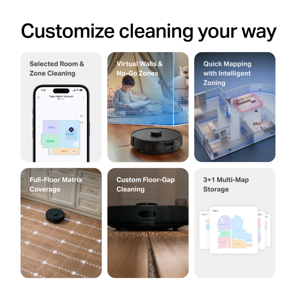 Robot Vacuum & Mop + Compact Auto-Empty Dock 10