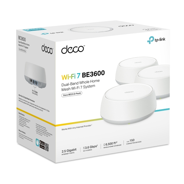 Deco 7 Wi-Fi 7 Dual-Band BE3600 Mesh System 13