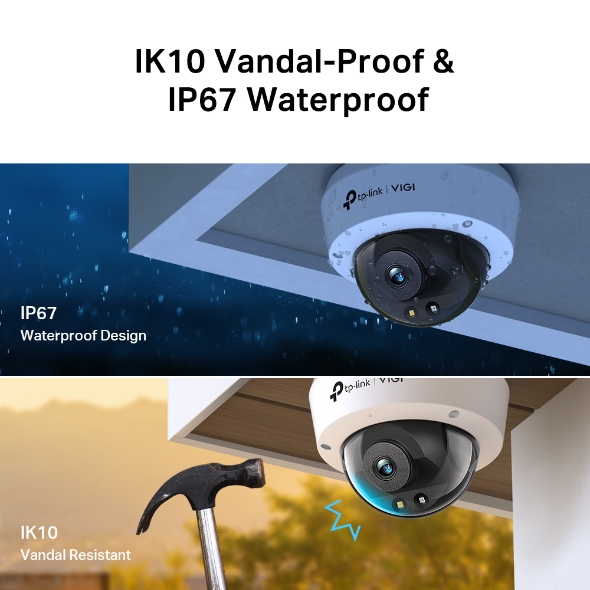 VIGI 5MP Full-Color Dome Network Camera 9