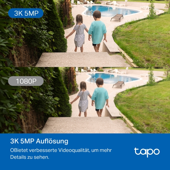 5MP Outdoor-Schwenk-/Neige-Sicherheits-Wi-Fi-Kamera 7