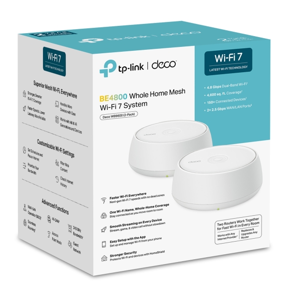Deco 7 BE4800 Whole Home Mesh WiFi 7 System 13