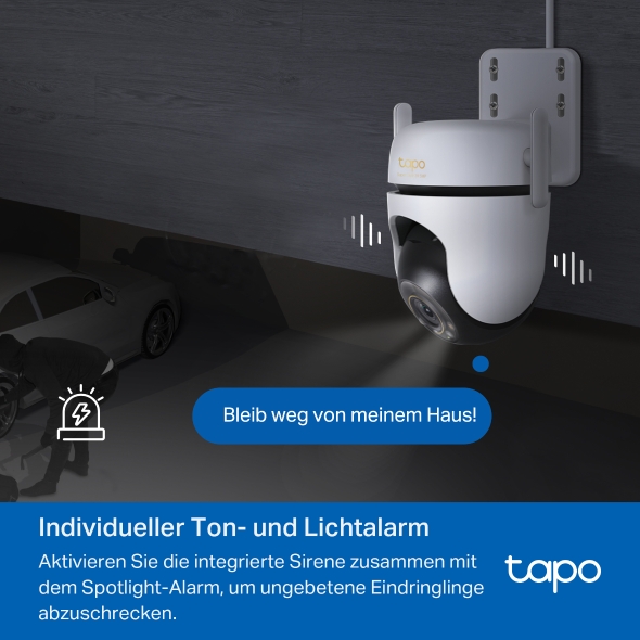 5MP Outdoor-Schwenk-/Neige-Sicherheits-Wi-Fi-Kamera 11