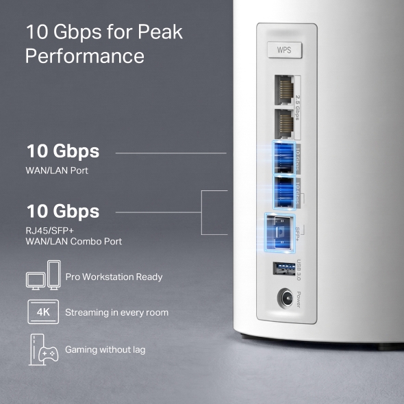 Deco 7 Elite BE33000 Quad-Band Whole Home Mesh WiFi 7 System 8