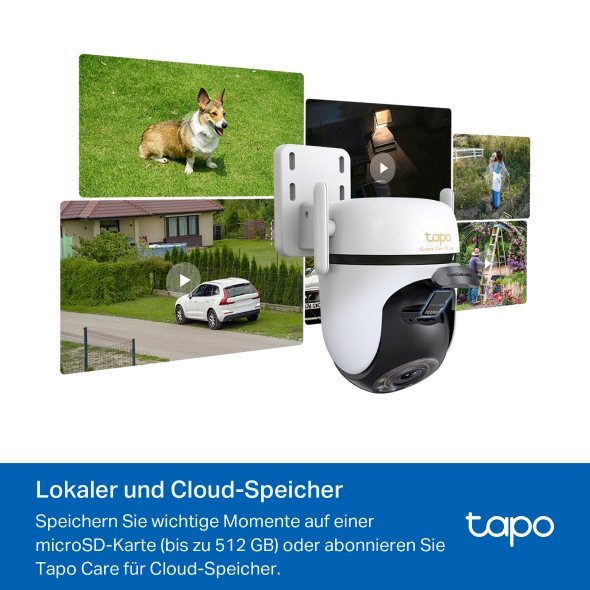 5MP Outdoor-Schwenk-/Neige-Sicherheits-Wi-Fi-Kamera 12