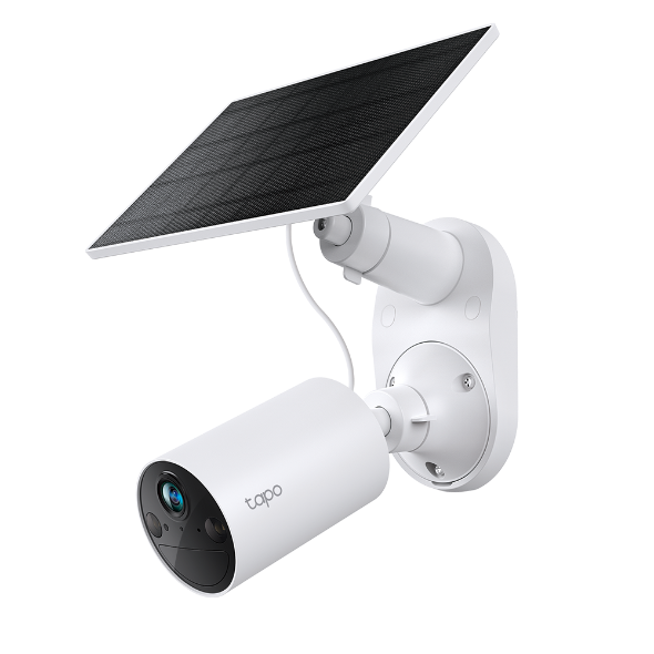 Caméra de sécurité avec panneau solaire 1