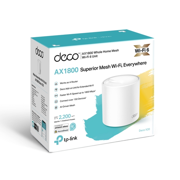 Domowy system Wi-Fi 6 Mesh AX1800 4