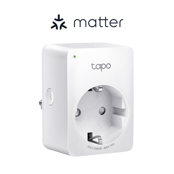 Tapo P110M, Presa Smart Wi-Fi con monitoraggio consumi, Certificata Matter