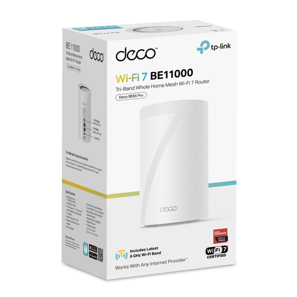 Deco BE65 Pro | Deco 7 Pro BE11000 Whole Home Mesh WiFi 7 System