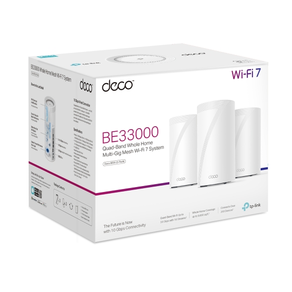 Deco 7 Elite BE33000 Quad-Band Whole Home Mesh WiFi 7 System 13