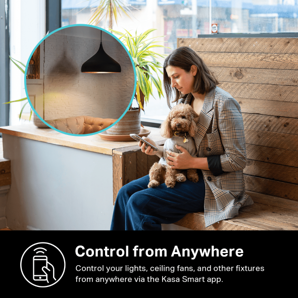 Kasa Smart Wi-Fi Light Switch, Dimmer 5