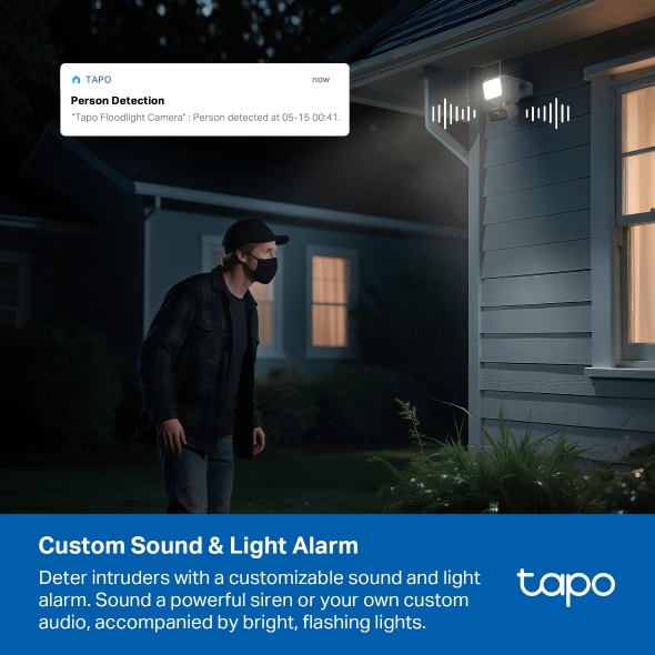 Solar-Powered Floodlight Pan/Tilt Security Camera Kit 13