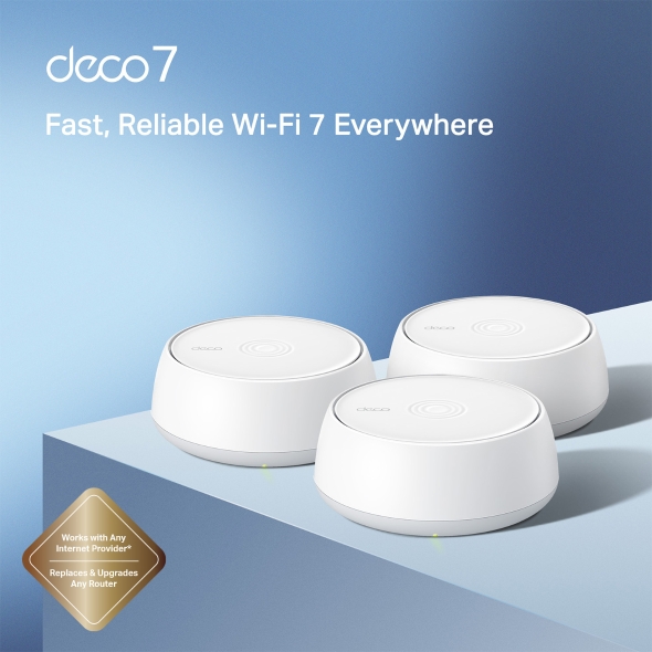 Deco 7BE4600 Whole Home Mesh WiFi 7 System 1
