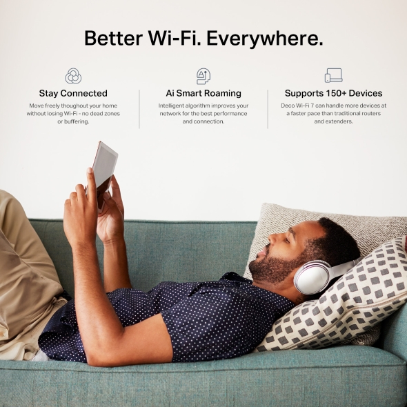 Deco 7BE4600 Whole Home Mesh WiFi 7 System 8