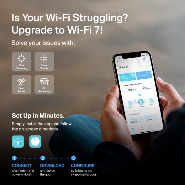 Deco 7 Pro BE11000 Tri-Band Whole Home Mesh WiFi 7 System 9