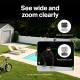 Solar-Powered Dual-Lens Pan/Tilt Security Camera Kit 5
