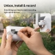 Solar-Charged Floodlight Pan/Tilt Security Camera with microSD 5