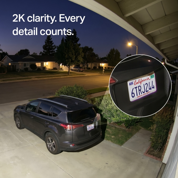Solar-Charged Floodlight Pan/Tilt Security Camera with microSD 10