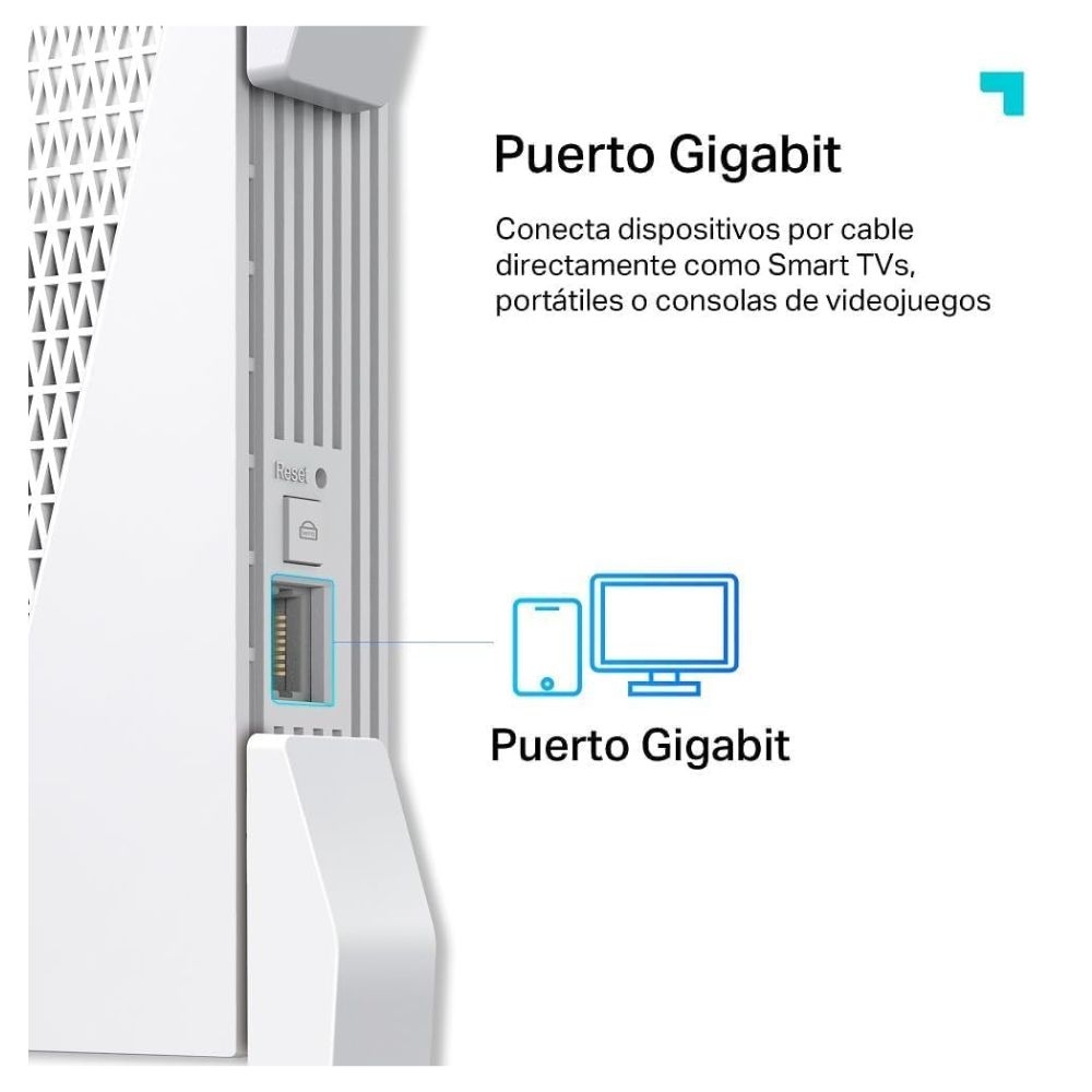 Extensor de rango Wi-Fi 6E Mesh AXE5400  4