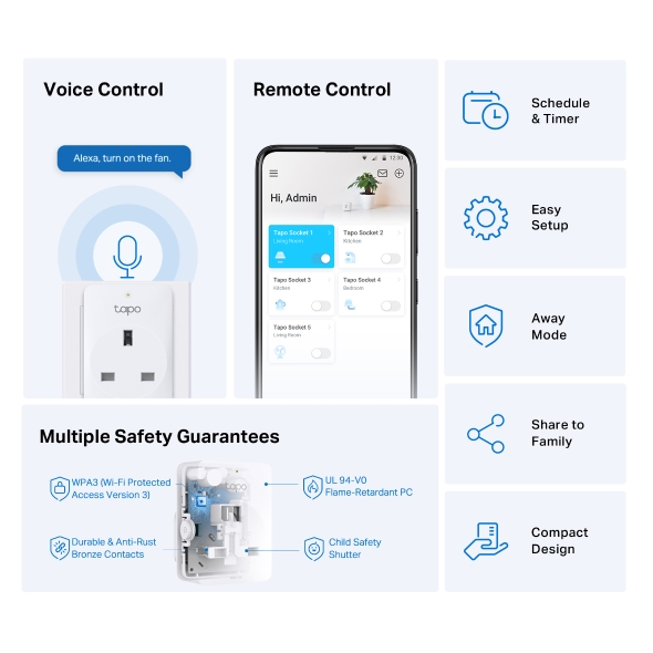 Mini Smart Wi-Fi Socket
